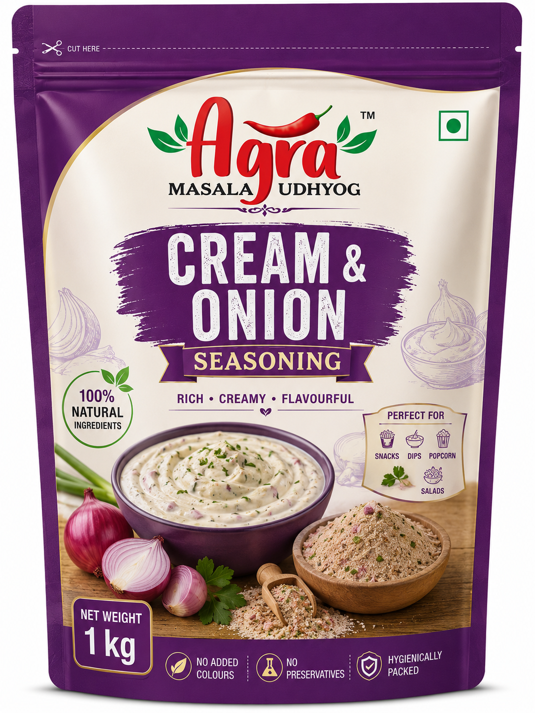 Cream & Onion