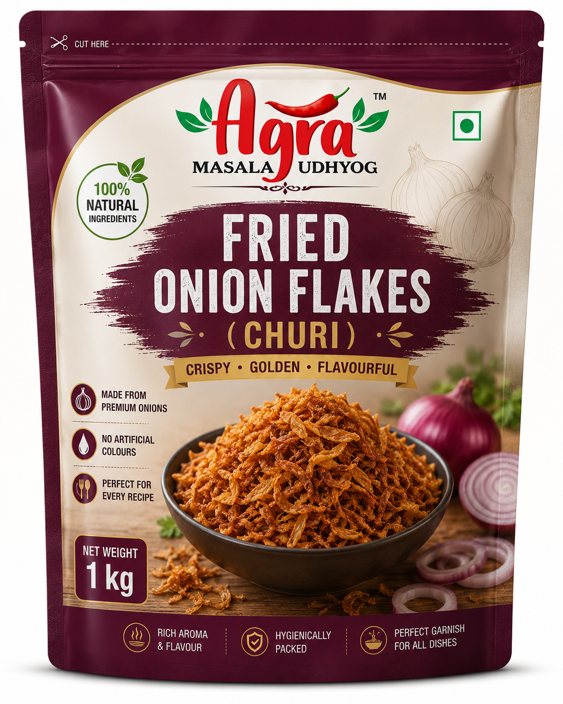 Fried Onion Flakes / Churi